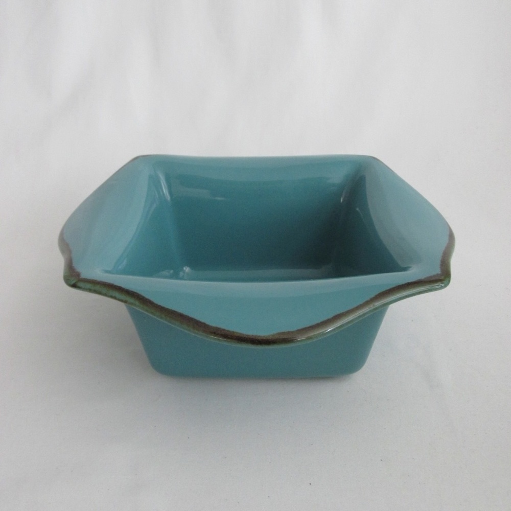 Southern Living at Home Tuscan Everyday Baker Square Baking Dish Turquoise Blue